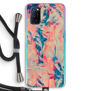 Alone: Oppo A52 Transparant Hoesje met koord