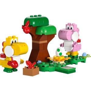 Lego super mario 71428 uitbreidingsset: yoshi&apos;s eigenaardige woud
