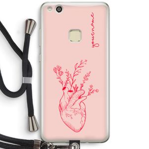 Blooming Heart: Huawei Ascend P10 Lite Transparant Hoesje met koord