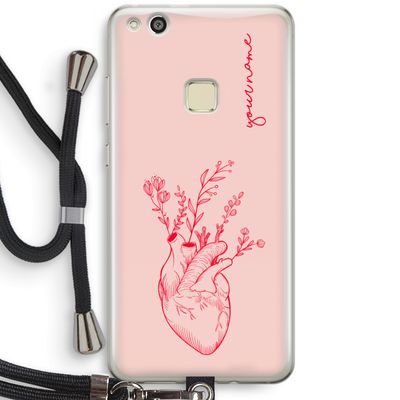 Blooming Heart: Huawei Ascend P10 Lite Transparant Hoesje met koord
