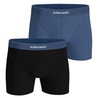 Bjorn Borg Boxershort Organic cotton 2-pack blauw-zwart