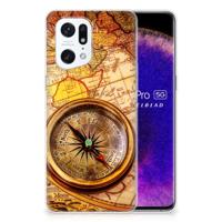 OPPO Find X5 Pro | Silliconen Back Cover | Kompas