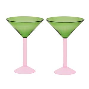 Urban Nature Culture - Cocktail Hour! - Martiniglas set/2 h19cm