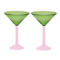Urban Nature Culture - Cocktail Hour! - Martiniglas set/2 h19cm Urban Nature Culture - Cocktail Hour! - Martiniglas set/2 h19cm