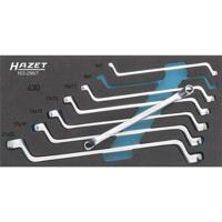 Hazet 163-296/7 Dubbele ringsleutelset 7-delig Sleutelbreedte (metrisch) 6 - 22 mm