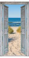 Tuindoek deur strand 170x90cm bruin - Customize it