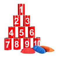 BS Toys blikwerpen rood, 13dlg.