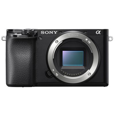 α 6100 + 16-50mm + 55-210mm MILC 24,2 MP CMOS 6000 x 40000 Pixels Zwart