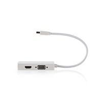 Nedis CCGP37465WT02 video kabel adapter 0,2 m Mini DisplayPort VGA (D-Sub) Wit - thumbnail