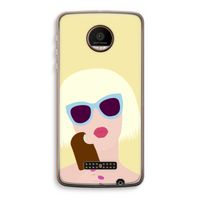 Ice cream: Motorola Moto Z Force Transparant Hoesje