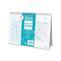 Tafelkalender Finocam Multicolour Papier 21 x 15 cm