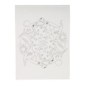 Wins Holland ik kleur mandala&apos;s dinosaurussen