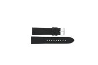 Horlogeband Armani AR1692 Leder Zwart 20mm