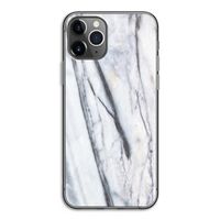 Gestreepte marmer: iPhone 11 Pro Transparant Hoesje