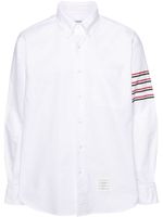 Thom Browne chemise à 4 bandes signature - Blanc - thumbnail