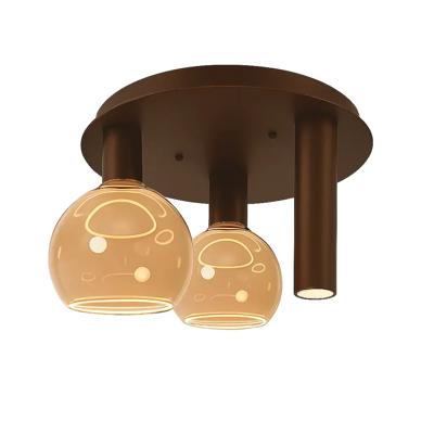 Ztahl Plafondlamp Riva 3 lichts Ø 35 cm platinum