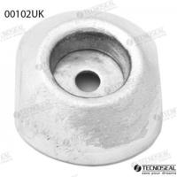 Ánodos para timones TEN00101UK - ANODO TIMON ZINC Ø 70MM UK