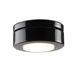 Ifö Electric Cool Low plafondlamp porselein zwart