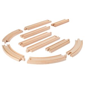 Eichhorn treinrails sporen speelset, 10dlg.