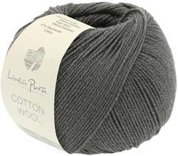 Lana Grossa Cotton Wool 007 Donkergrijs