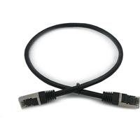 RJ45-kabel - LINEAR - PCC6FNA5 - Cat.6 - Afgeschermd - F/UTP - Zwart - 0,5 m