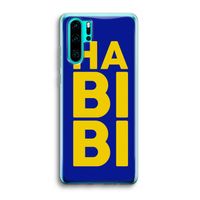 Habibi Blue: Huawei P30 Pro Transparant Hoesje Habibi Blue: Huawei P30 Pro Transparant Hoesje