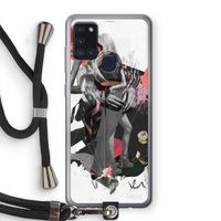 Dissimulation du réel: Samsung Galaxy A21s Transparant Hoesje met koord