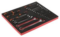 Bahco Foaminlay Fit&Go 3/3 met sleutels en schroevendraaiers - 25-delig - FF1A124