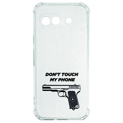 Google Pixel 9a Hoesje - Pistol DTMP TPU Antishock Google Pixel 9a Hoesje - Pistol DTMP TPU Antishock