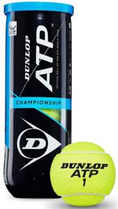 Dunlop tennisbal ATP Championship rubber/vilt geel 3 stuks