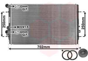 Van Wezel Radiateur 58002193