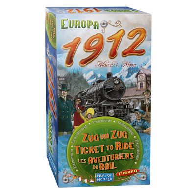 Asmodee Ticket to ride - europa 1912 uitbreidingsset
