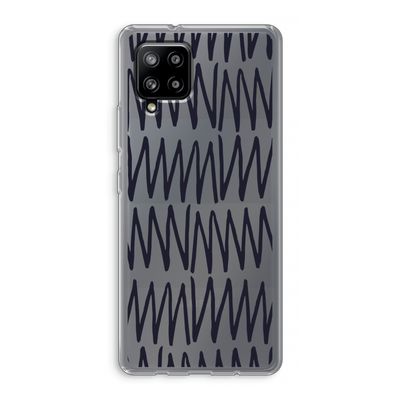 Marrakech Zigzag: Samsung Galaxy A42 5G Transparant Hoesje