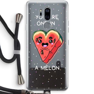 One In A Melon: LG G7 Thinq Transparant Hoesje met koord