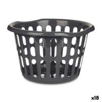 Mand Kipit Antraciet Polypropyleen 27 L (18 Stuks)