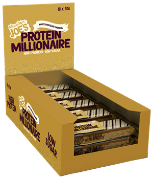 Mountain Joe&apos;s Protein Millionaire White Chocolate Caramel (10 x 50 g)