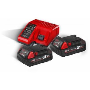 Milwaukee M18 NRG-202 - M18 B2 DUO Pack 18V 2.0Ah - 4933459213