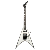 Jackson JS32 King V Floyd Rose White w. Black Bevels - thumbnail