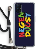 90's One: OnePlus Nord N10 5G Transparant Hoesje met koord