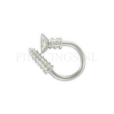 Circulair barbell 1.6 mm schroef 10 mm