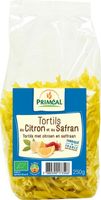 Fusilli tortils citroen safraan bio