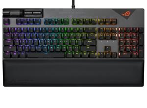 ASUS ROG STRIX FLARE II toetsenbord Gamen USB QWERTY Amerikaans Engels Zwart