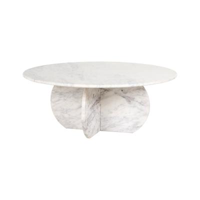 Richmond Ronde Salontafel 'Holmes' Marmer, 90cm