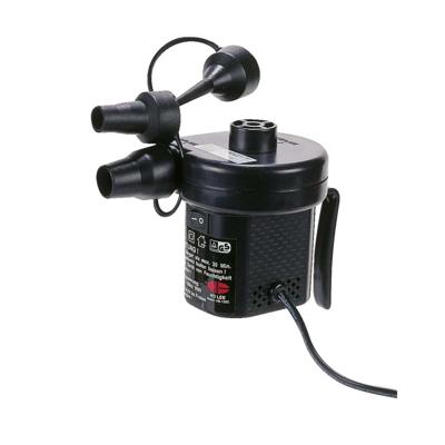 Op=Op | Elektrische Luchtpomp - 12V En 230V - Grijs - 18.5x42x5 Cm