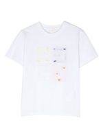 Givenchy Kids t-shirt à logo brodé - Blanc - thumbnail