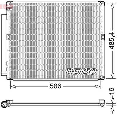 Condensor, airconditioning DCN50113
