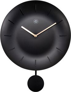 NeXtime 7339ZW wand- & tafelklok Pendulum mechanical clock Cirkel Zwart