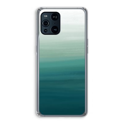 Ocean: Oppo Find X3 Transparant Hoesje
