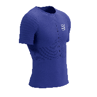 Compressport Racing ss t-shirt heren - BLAUW - Heren - thumbnail