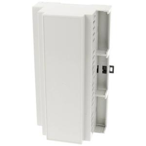 Hammond Electronics 1597DIN9MHC53V DIN-rail-behuizing Gesloten 90 x 58 x 160 PPO Lichtgrijs 1 stuk(s)